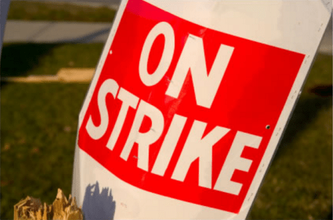 on-strike